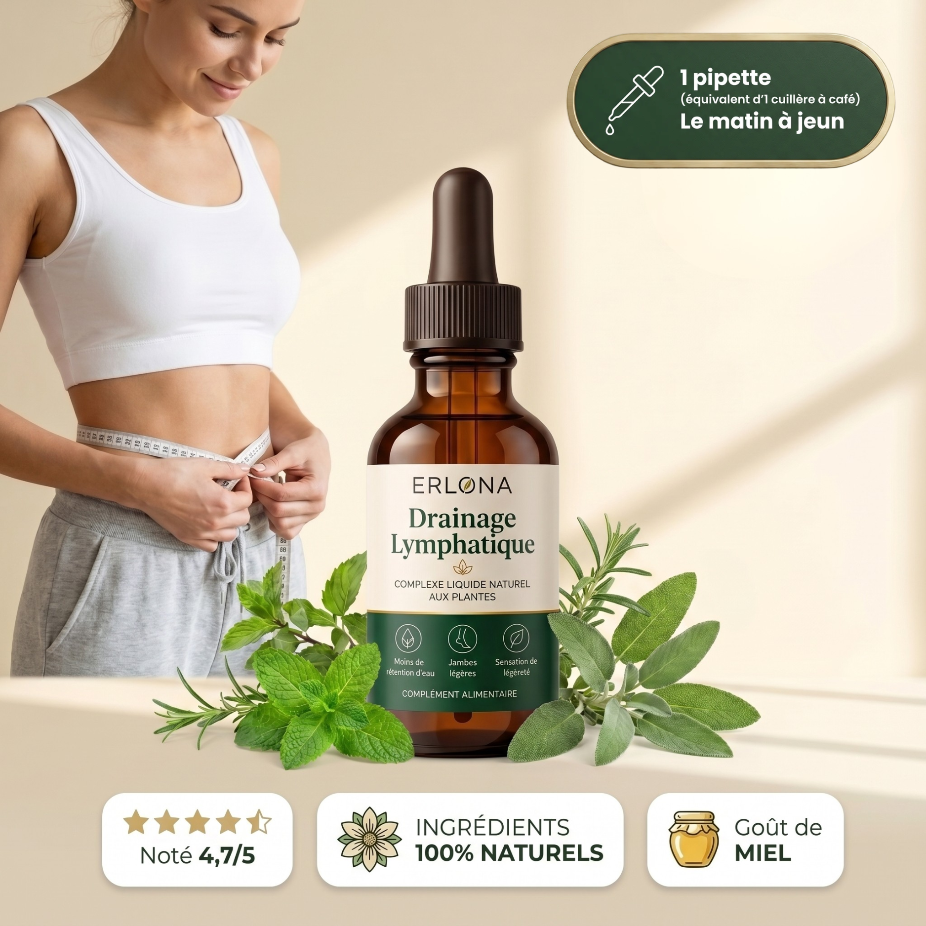 Drainant Lymphatique Erlona